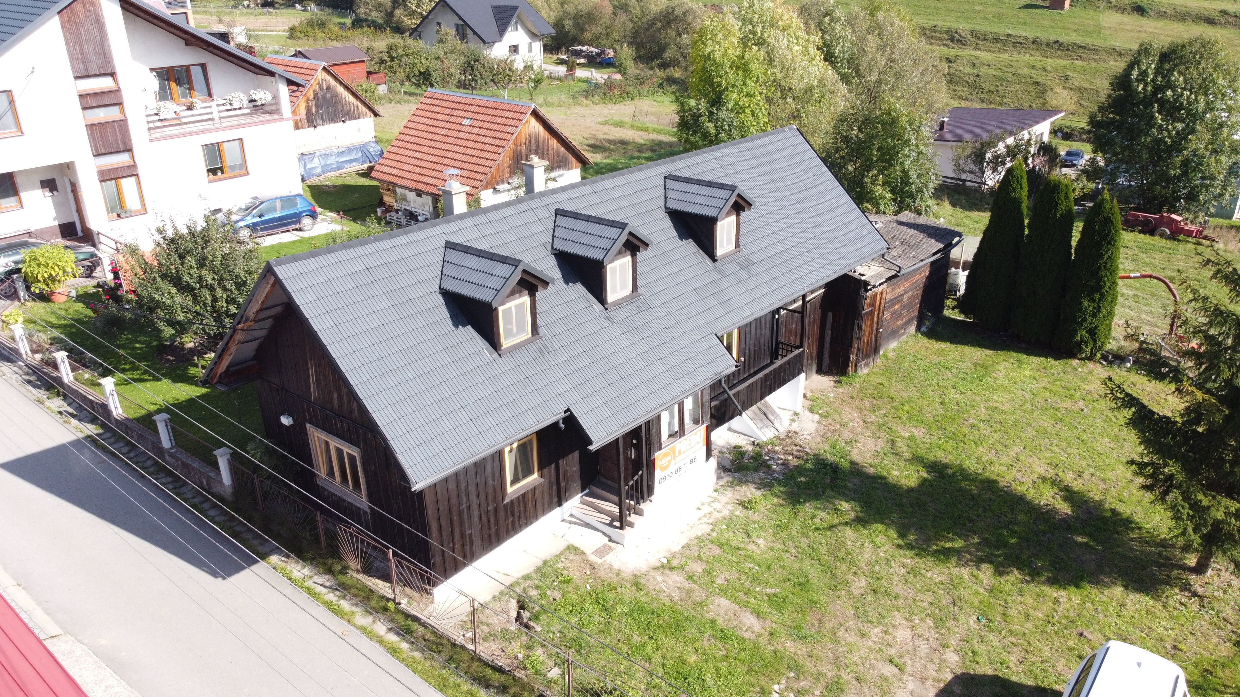 Predaj rekreačný dom v štýle oravskej drevenice pri Oravskej priehrade Cena: 81.900€